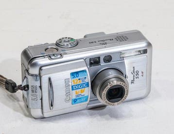Canon PowerShot S50 Digitale compact camera, Audio, Tv en Foto, Fotocamera's Digitaal, Nieuw
