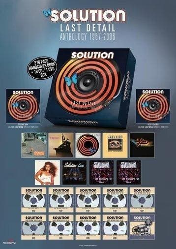 Solution 18 CD / 1 DVD / Coffee Table Book Box Set  Last, Nieuw in verpakking