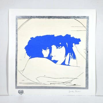 Giosetta Fioroni (1932) - Doppio liberty blue