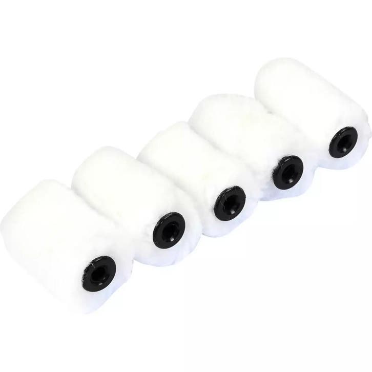 Benson Lakroller vilt - 5 cm - Set van 5 - Voor terpentin..., Doe-het-zelf en Verbouw, Schildersmaterialen, Nieuw, Ophalen of Verzenden