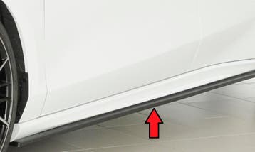 Side skirt aanzetstuk | geschikt voor Ford | Focus IV ST / S, Verzenden, Nieuw, Ford