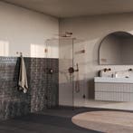 Brauer Void - Carving Douchecabine met Draaideur - Helder, Ophalen of Verzenden, Nieuw, Rvs