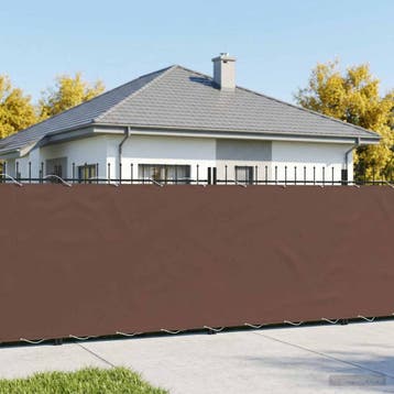 vidaXL Balkon Privacy Scherm 150 x 400 cm Stof met, Verzenden, Nieuw