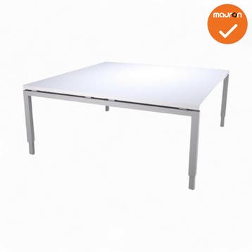 Mauforce NIEUW - Vergadertafel - 160x160cm - Bladkleur na..., Vergader- of Presentatieruimte, Ophalen of Verzenden, Nieuw zonder verpakking