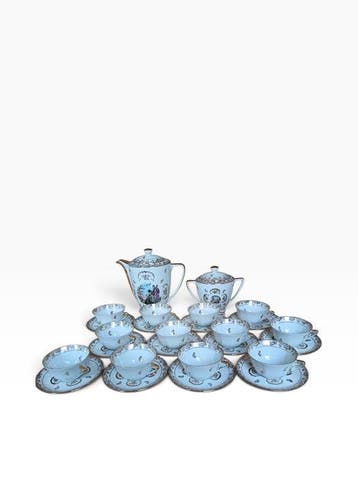 Limoges - Koffie- en theeservies (26) - Porselein
