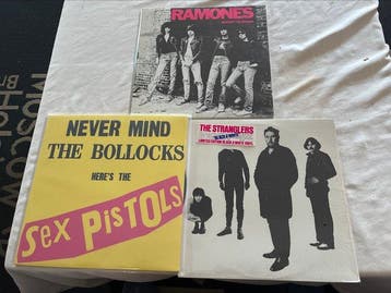 Sex Pistols, Ramones, The Stranglers - Never Mind The, Nieuw in verpakking