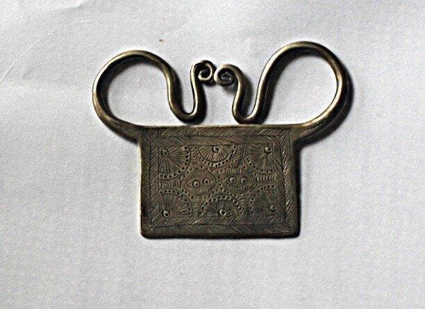 Serrure des esprits du peuple Hmong - Zilver - Laos - Begin, Antiek en Kunst, Kunst | Niet-Westerse kunst