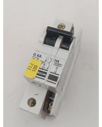 Altech Corp G 6A + H4 schakelaar, Verzenden