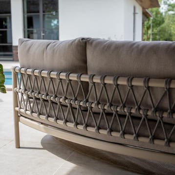 Monroe Piacenza modulaire loungeset 4 delig keramiek latte, Ophalen of Verzenden, Nieuw
