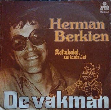 vinyl single 7 inch - Herman Berkien - De Vakman, Verzenden, Zo goed als nieuw, 7 inch, Pop