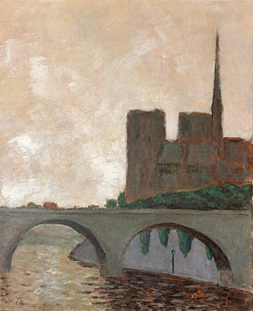 Notre-Dame de Paris, petit matin doré - Scintillements sur