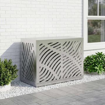 vidaXL Airconditioner hoes zilver 90 x 40 x 60 cm, Verzenden, Nieuw