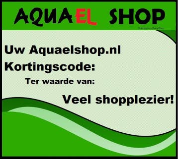 Cadeaubon / Kortingscode €20,- (Aquarium producten), Verzenden, Nieuw, Overige typen
