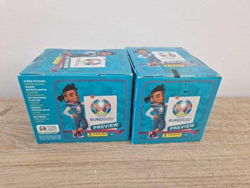 Panini Euro 2020 Preview Cristiano Ronaldo - 2 Sealed box -, Nieuw