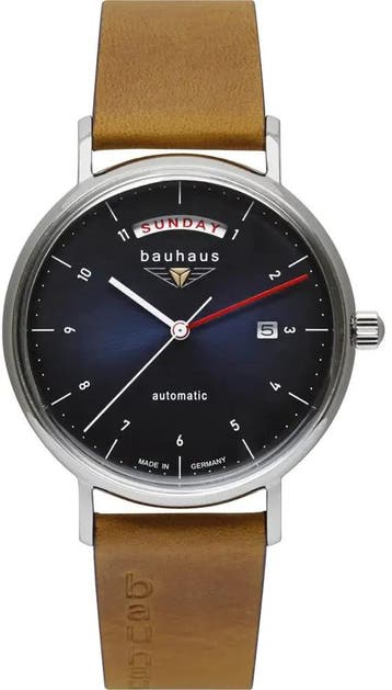 Bauhaus 2162-3 Classic automatisch horloge, Sieraden, Tassen en Uiterlijk, Horloges | Heren, Overige merken, Staal, Verzenden