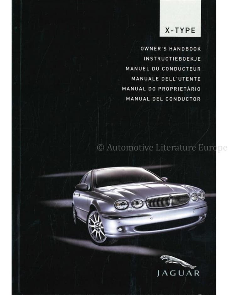 2004 JAGUAR X-TYPE INSTRUCTIEBOEKJE FRANS, Auto diversen, Handleidingen en Instructieboekjes
