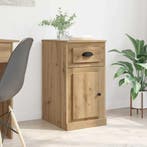 vidaXL Bijzetkast Artisan Eiken 40 x 50 x 75 cm Bewerkt hout, Huis en Inrichting, Kasten | Overige, Verzenden, Nieuw