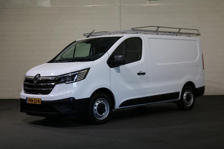 Renault Trafic 2.0 dCi 110pk L1 H1 Airco Trekhaak Imperiaal, Auto's, Bestelauto's, Lease, Handgeschakeld, Wit, Financial lease