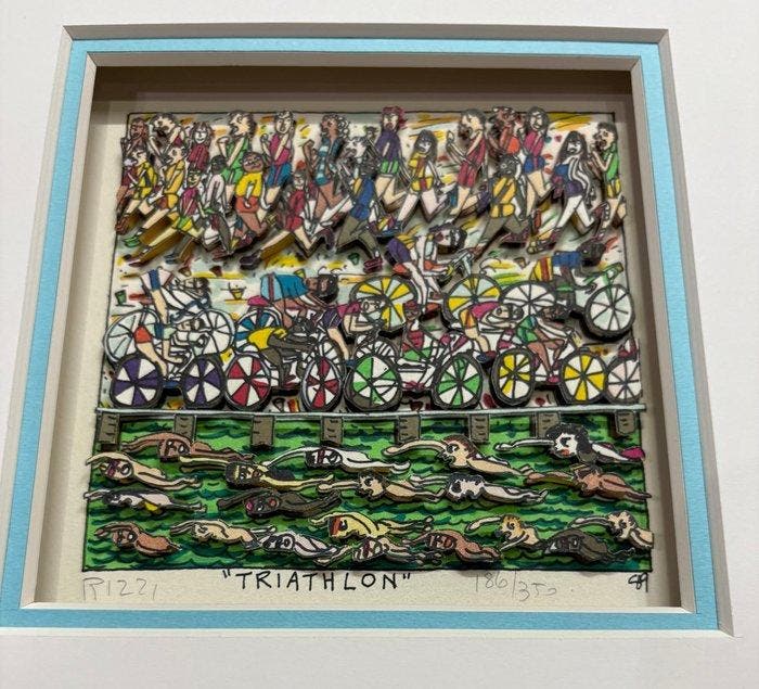 James Rizzi (1950-2011) - Triathlon · 3D Print (a1528707897