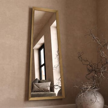 *WOONWINKEL* Kare Design Arezzo Design Spiegel Messing, Verzenden, Nieuw