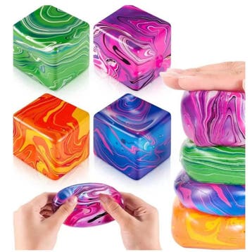 Ice Cube Marble Squishy (TOPPER) !!!, Ophalen of Verzenden, Nieuw