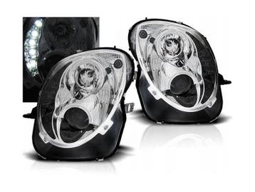 LED DRL koplamp units Chrome geschikt voor Alfa Romeo MiTo, Verzenden, Nieuw, Alfa Romeo