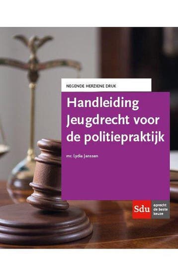 9789012405195 Handleiding Jeugdrecht voor de politieprakt..., Verzenden, Zo goed als nieuw, Lydia Janssen
