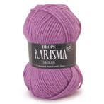 DROPS Karisma Uni Colour - 40 licht oudroze - Wol Garen, Ophalen of Verzenden, Nieuw