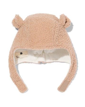 HEMA Babymuts teddy beige, Verzenden, Nieuw