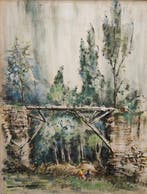 Juan Sevilla Saez (1922-2018) - NO RESERVE - El puente del