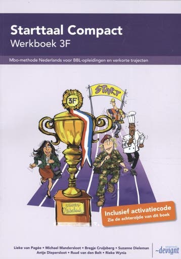 3F / Starttaal Compact Werkboek 3F / Werkboek 9789463261166, Verzenden, Gelezen, Lieke van Pagée