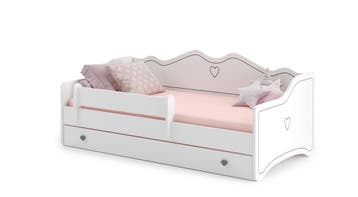Uitschuifbed Peuter 80x160 | Hout | Laatste Stuks!, Nieuw, 70 tot 85 cm, Ophalen of Verzenden, Lattenbodem