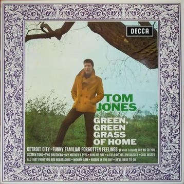 Tom Jones - Green, Green Grass Of Home, Ophalen of Verzenden, Gebruikt