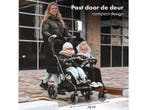 Deryan Luxe XP Twin Buggy XL - Dubbele buggy - Compact, Kinderen en Baby's, Buggy's, Verzenden, Zo goed als nieuw