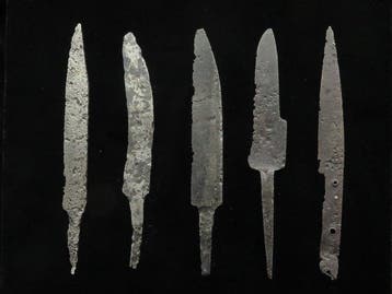 Middeleeuws IJzer Messen (5x) - 15 cm (Zonder minimumprijs)