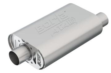 Borla CrateMuffler SBC Hot 350/383 2.5 inch Offset/Center, Auto-onderdelen, Uitlaatsystemen, Ophalen of Verzenden, Nieuw