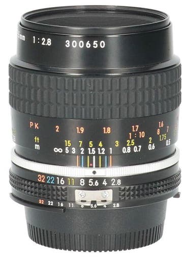 Tweedehands Nikon Micro-Nikkor 55mm F/2.8 CM5844, Audio, Tv en Foto, Fotografie | Lenzen en Objectieven, Ophalen of Verzenden