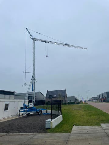 Midi Crane aanhangerkraan te koop/huur. Op voorraad!, Hijswerktuig