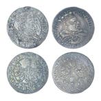 Polen. Sigismund III Vasa Grosz 1607 & Jan III Sobieski, Postzegels en Munten