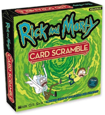 Rick and Morty Scramble Bordspel *Engelse Versie*, Ophalen of Verzenden, Nieuw