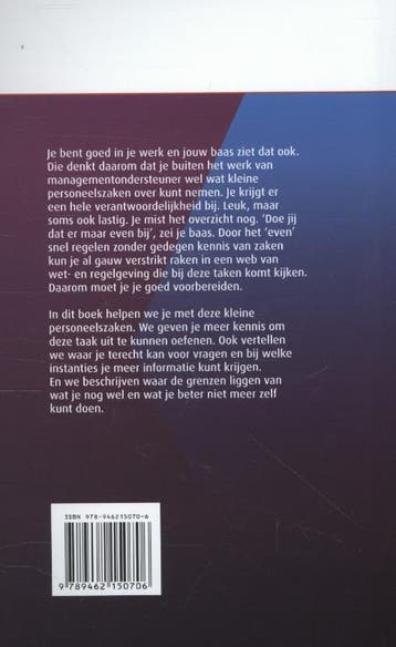 HR-taken voor managementondersteuners / Management support, Boeken, Verzenden, Zo goed als nieuw, Doreen IJlst