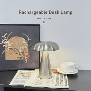 Retro Mushroom Tafellamp - LED, Touch Control, 3 Kleuren, Op, Verzenden, Nieuw