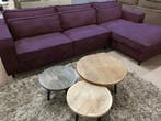 Loungebank Ilpendam - loungebanken - Paars, Nieuw, 150 cm of meer, Stof, 250 tot 300 cm