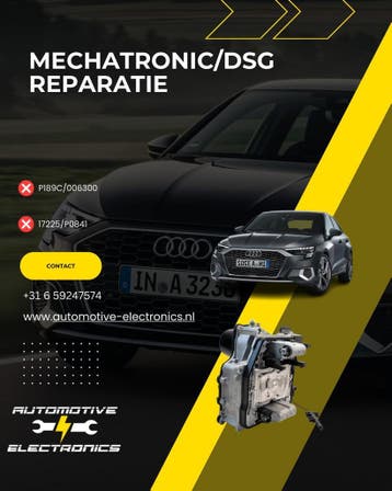 DSG7 Mechatronic DQ200 reparatie P189C,P17BF,P1895,P0841, Auto-onderdelen, Nieuw, Audi