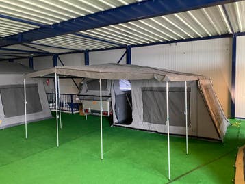 Gordigear Savannah 2go tenttrailer | Urban Gray, Caravans en Kamperen, Vouwwagens, Ophalen, Grijs, Tot en met 6