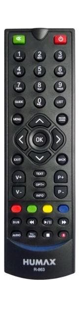 Afstandsbediening Humax tn8000, Audio, Tv en Foto, Afstandsbedieningen, Ophalen of Verzenden, Nieuw, Origineel