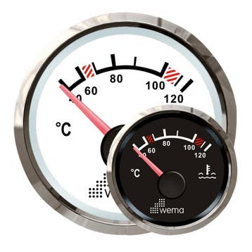 Wema NMEA 2000 Watertemperatuurmeter-Zwart, Ophalen of Verzenden, Nieuw