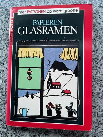 Papieren glasramen, Boeken, Verzenden, Gelezen, Scrapbooking en Knutselen