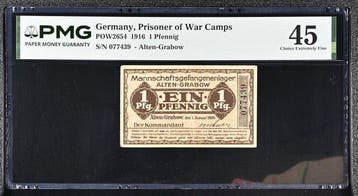 Duitsland. - 1 Pfennig - 1916 - Prisoner of War Camps - POW, Postzegels en Munten