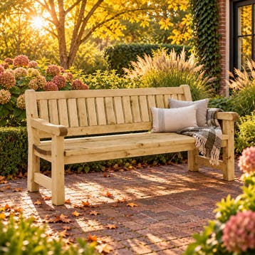 Tuinbank Luuk Geïmpregneerd 200 cm, Verzenden, Nieuw, Hout